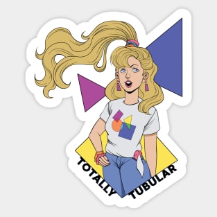 Totally Tubular! Sticker